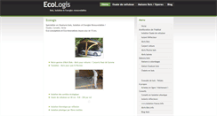 Desktop Screenshot of maisons-bois.ecologis.biz